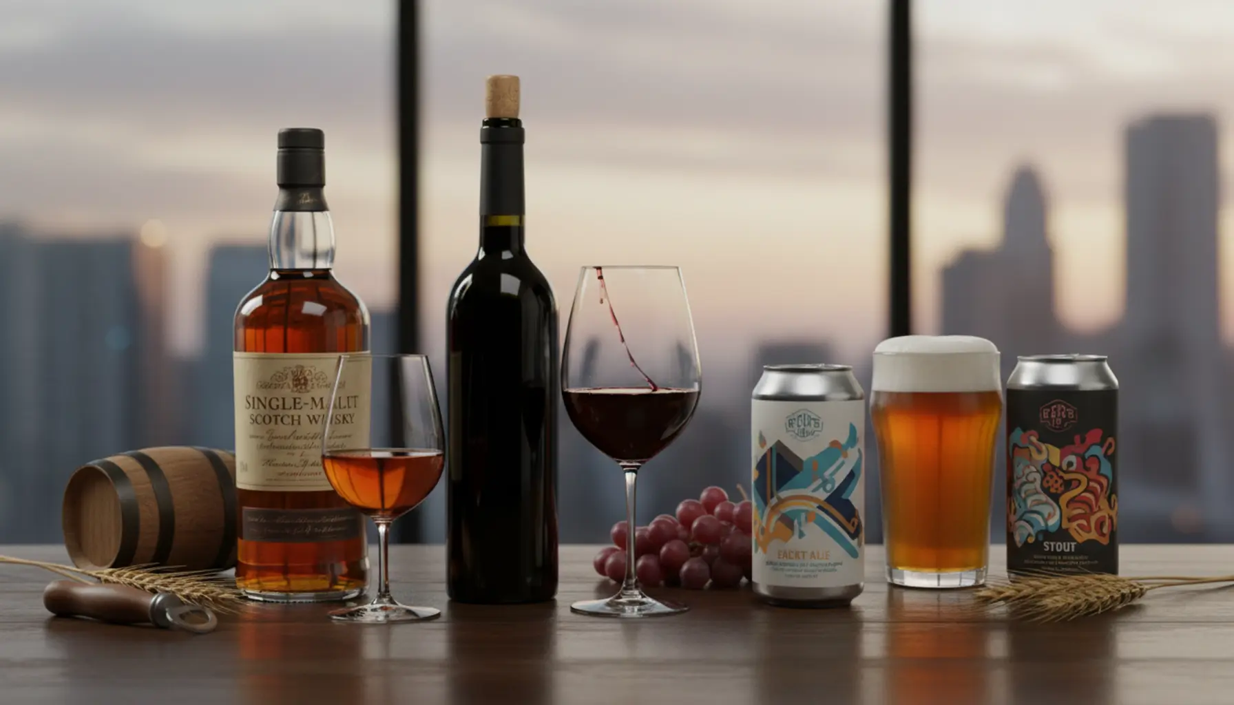 Whisky and wine tastings are an opportunity to experience passion and discover new flavors