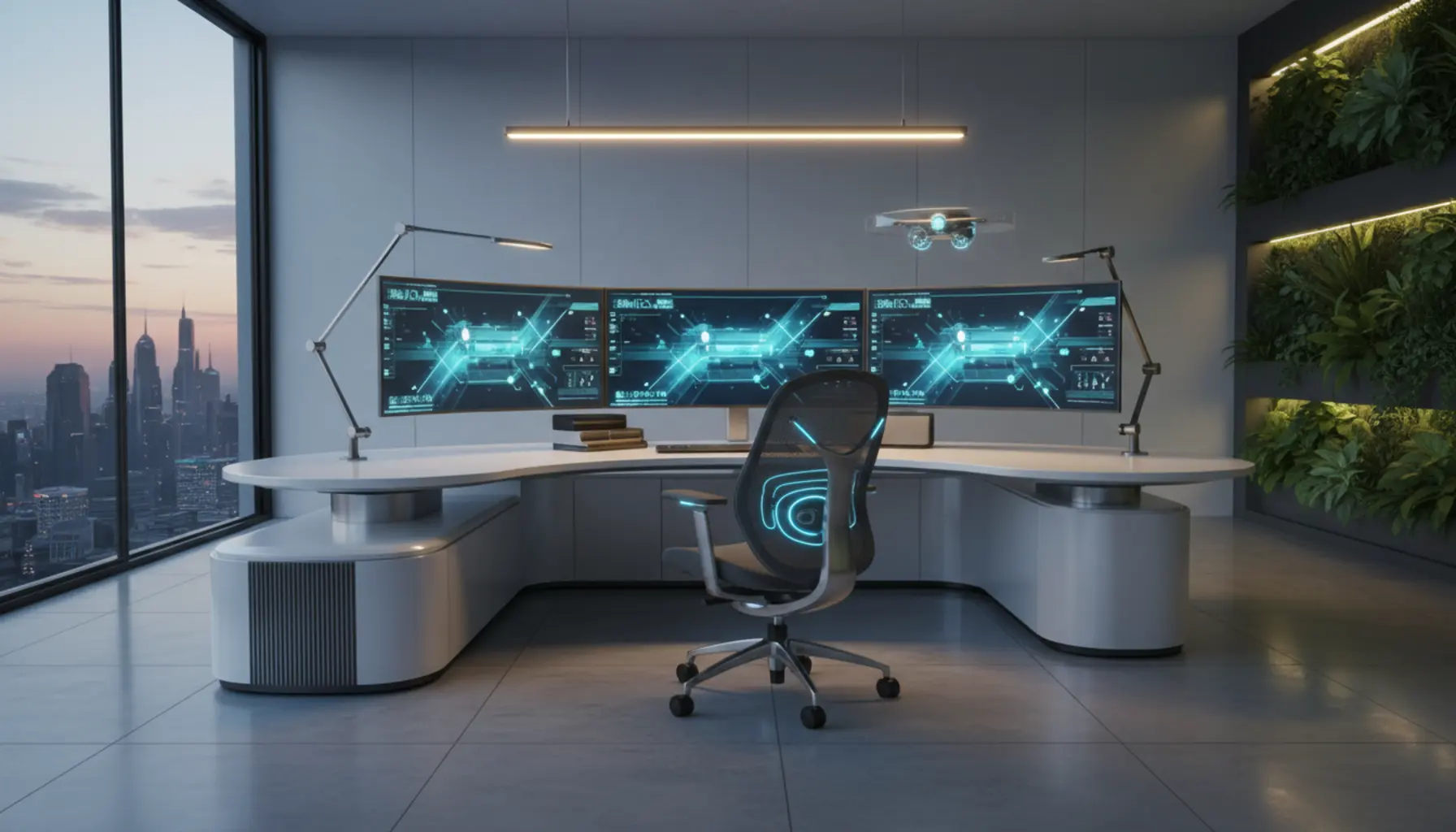 Ergonomic and comfort zone in home office home office optimization
