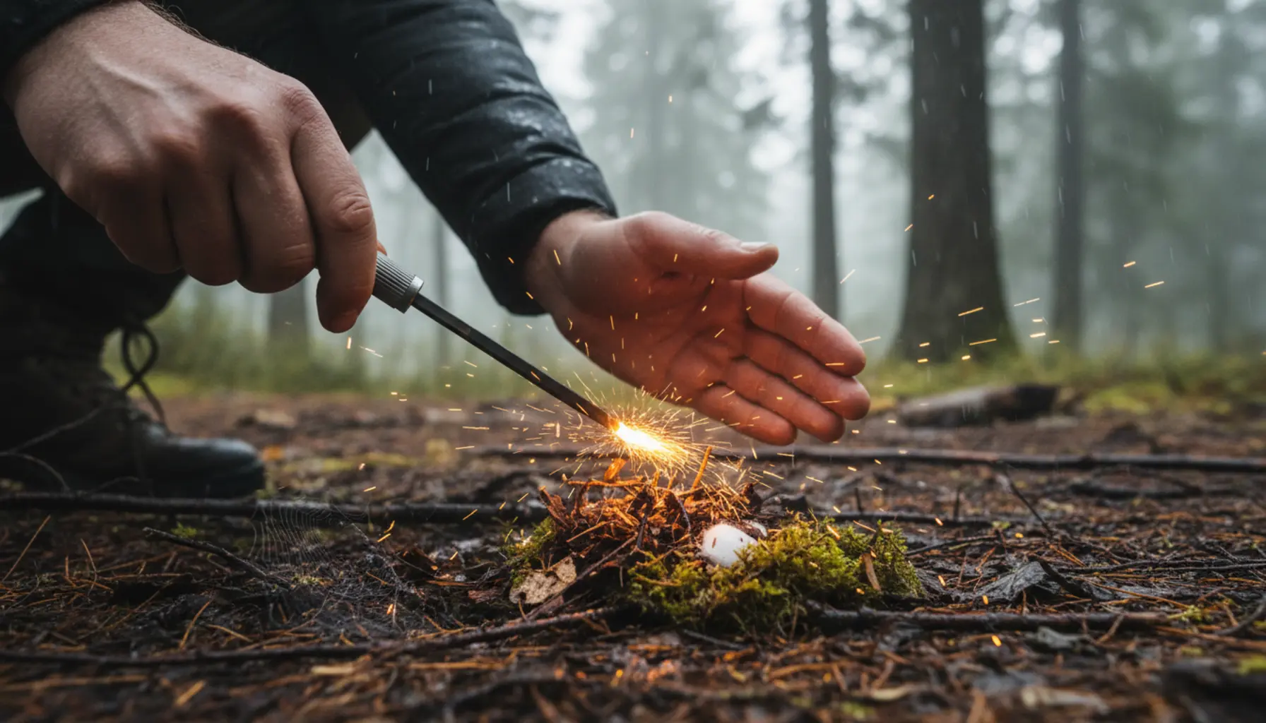 Lighting a fire without matches outdoors techniques and tips