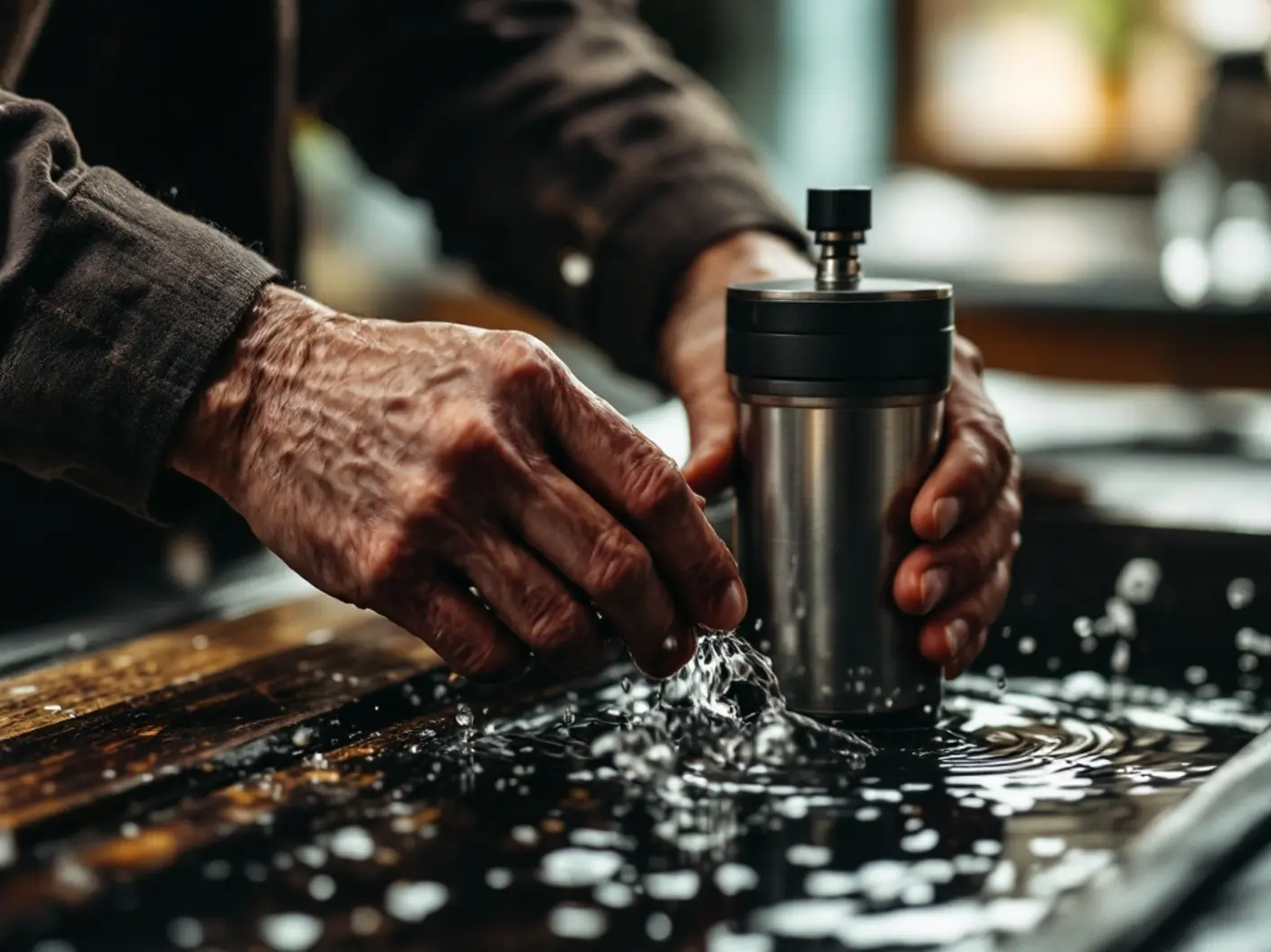 Drinking water purification at home and on the go – tool examples